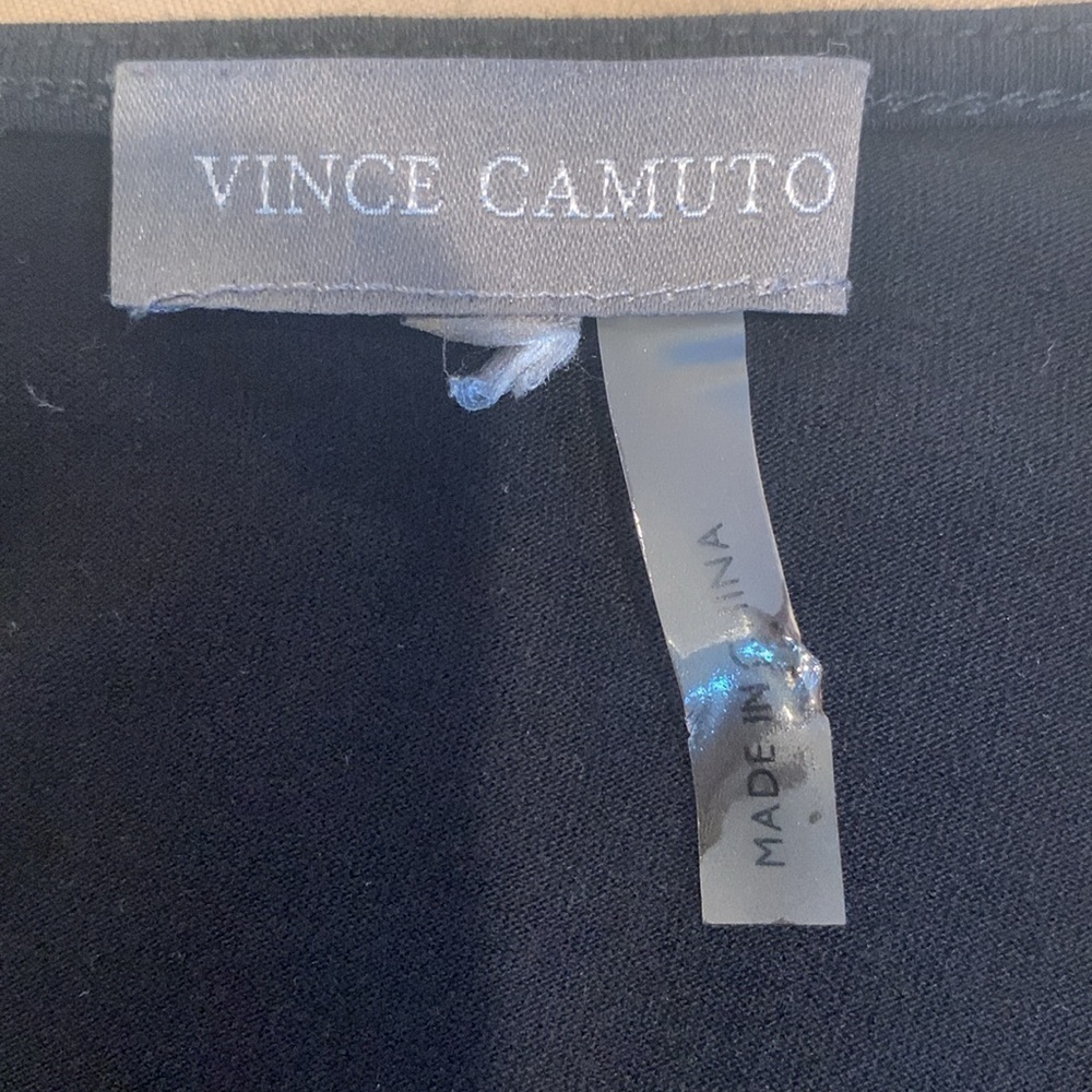 Vince Camuto Black Lace/Fringe Tank Top Size 1X - Picture 13 of 15